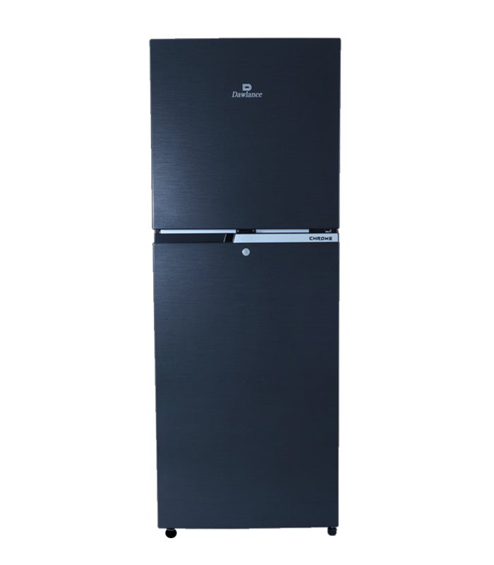 Dawlance9140WBChromeRefrigeratorHairlineBlack.jpg